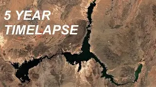 Lake Mead 5 Year Time Lapse