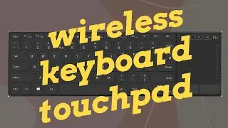 Wireless Keyboard with Touchpad - Rii K22