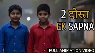 Do Dost | Ek Sapna Ek Safar | Hindi Animation Story #animation #aivideo 