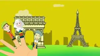 Finger Family French Family | Nursery Rhymes & Songs For Children