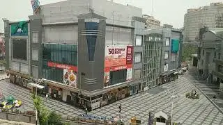 Nirman Vihar Metro Station View😁❣️ #lifecaptureddiaries