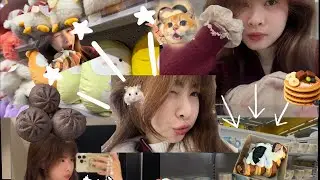 Daily vlog : ≽^• ˕ • ྀི≼ :Một ngày của nhỏ sinh viên đại học ? Đi học ,Đi chơi ,thử bánh mứi ,….