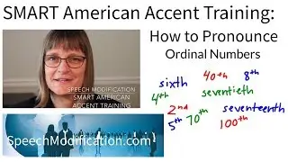 How to Pronounce 1st, 2nd, 3rd, 4th, 5th, 50th (Ordinal Numbers) in American English
