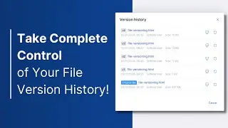 Introducing SciNote Versioning: Restore, Track, and Secure Your Data!
