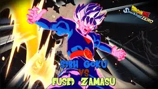 DB Sparking Zero (Y2) | SSGSS Goku (SDBH/Grand Priest Outfit) Vs Fused Zamasu (Gohan Black)