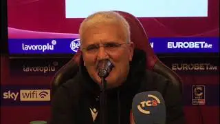 Conferenza stampa ufficiale post Livorno - Vis Pesaro di Mister Venturato