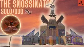 The Snossinator BEST 2x1 Solo/Duo/Trio Rust Base Design 2023 Strong Low Upkeep Cheap Turrets