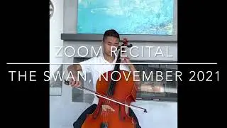 Jackson (J.T.) Kim - Cello Solo Excerpts from Bach Cello Suite No. 1 Allemande and the Swan
