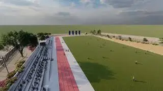 Render Campo Deportivo y Escuela de Educación Física
