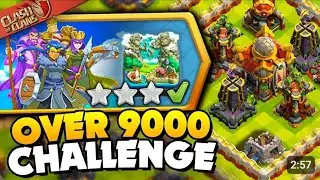 How to 3 star It's Over 9000!! Challenge in Clash of Clans Bangladesh  - Clash of Clans