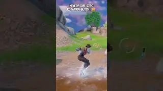New OP Sub-Zero Rotation Glitch! 🤯 #shorts #fortnite #gaming