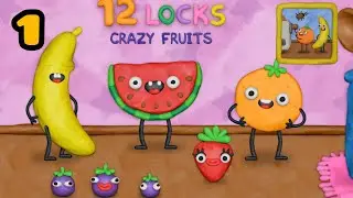 12 Locks Crazy Fruits &ndash; Level 1 Walkthrough | Full Puzzle Solution (No Commentary)