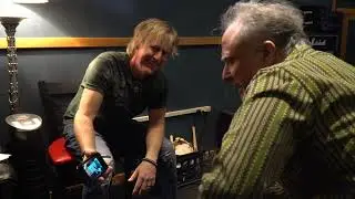 Former Chicago Lead Vocalist Jeff Coffey in the studio recording his solo release Origins.