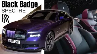 2025 Rolls Royce Debuts Spectre Black Badge Revealed