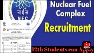 NFC Recruitment 2023 |12th/Diploma Can Apply |Fireman & Operators Vacancy |Permanent Sarkari Naukri