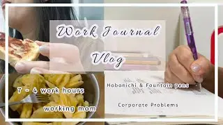 Work Journal Vlog EP 18 || working from home mom on a rainy day || Take A Note Planner
