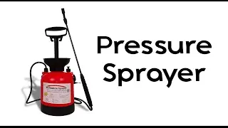 Pepper Agro : Pressure sprayer 5 litres how to use
