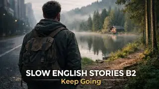 Продолжай | Тихая история о чувстве невидимости | Slow English Stories B2