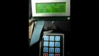 Temperature Program for controlling of a Gas Chromatograph - LCD/KEYPAD USER INTERFACE Demo