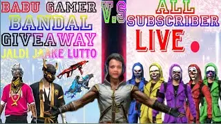 BABU Gamer Live Stream free fire  Bandal  giveaway  Onli aal sascirib 🎮🎁🎁🎁🎁🎁🎁🎁🎁🎁🎁🎁🎁🎁🎁🎁🎁🎁🎁🎁🎁🎁🎁🎁🎁🎁🎁🎁🎁🎁