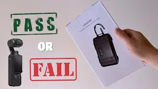 Waterproof Hard Case by LEKUFEE for DJI Osmo Pocket 3&ndash; Unboxing with Waterproof Test