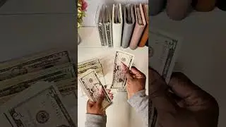 Preparing for the first cash stuffing of September #cashbudgeter #cashasmr #cashstuffing