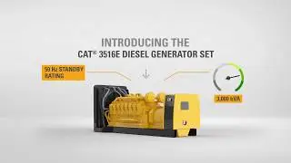 CAT&reg; 3516E Diesel Generator Set