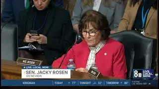 Rosen Speaks out on Nuclear Testing in Senate Hearing