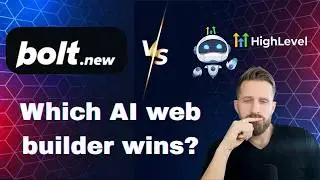 I Tested GoHighLevel&rsquo;s New Web Builder &mdash; Is It Better Than Bolt? (Honest Vibe Code Review)