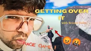 Getting ragebaited by this game!! | Getting Over it with Bennet Foddy | Gameplay-1 #gaming #gameplay