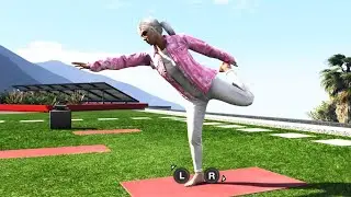 GTA Online - 🧘‍♀️ Yoga Namaste Award (Adventures of Lachlaen 148)
