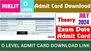 O Level Admit Card | O Level Exam Date Theory  #olevelexam #computer #olevel #m2r5 #m3 #satyasir