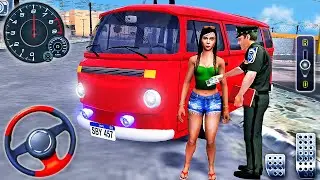 Rebaixados Elite Brasil Simulator - Vintage Red Van Volkswagen T2 Driving - Android GamePlay