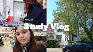 A Day in the Life | Study Vlog at TU Clausthal & Exploring Local Markets