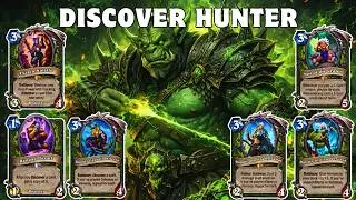 Discovering Adversities &mdash; Best Discover Hunter Deck to Climb Legend &mdash; Hearthstone Standard
