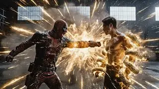 Shang-Chi vs Deadpool | Brutal Hand-to-Hand Combat