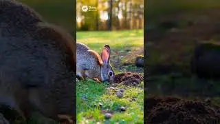 Waited Too Long for This Funny &mdash; Squirrel Launch #rabbit #squirrel #cuteanimal #funny