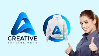 Creative Letter logo A tutoial. | Adobe Illustrator Tutorial