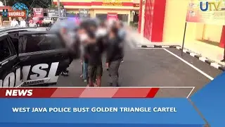 West Java Police Bust Golden Triangle Cartel | U World | UTV