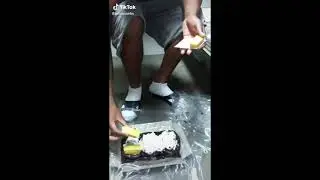 Prisoner starts his own TikTok COOKING show inside JAIL cell!