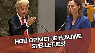 Wilders pakt Bikker aan! 'Wat zijn dit voor flauwe spelletjes?'