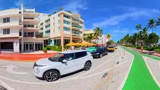 DJI Osmo 360 test Miami Beach 8k footage