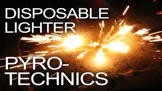 Disposable Lighter Pyrotechnics