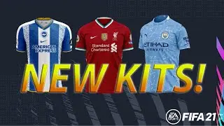 NEW FOOTBALL KITS FOR 2020/2021 SEASON | FIFA 21 ULTIMATE TEAM KITS