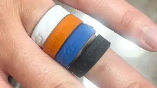 King Will Men's Silicone Wedding Bands, 8mm Comfort Fit with Unique Inner Groove Design Review