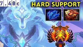 Immortal Crystal Maiden Hard Support - Dota 2 Patch 7.40b Pro Player Full Gameplay