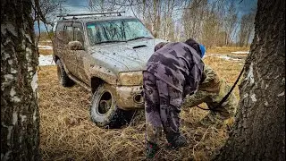 Открытие внедорожного сезона с Niva Club Новосибирск, на Nissan Patrol Y61 35