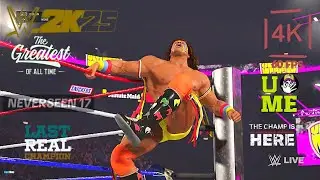 John Cena vs Ultimate Warrior 🫡 |TLC | Wwe 2k25 | 4k60Fps|⭐⭐⭐