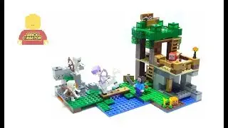 Lego MineCraft 21146 The Skeleton Attack Speed Build - 레고 마인크레프트 21146 스켈레톤 공격 조립 동영상