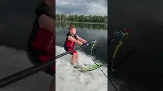 The Amazing Noah Is Back On Skis 7 Days Into His New Cycle!